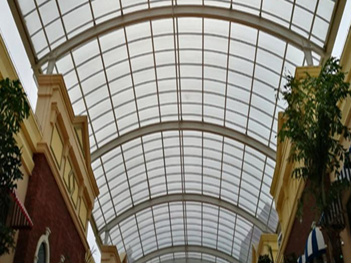 呼和浩特屋面网架顶棚吊装方案